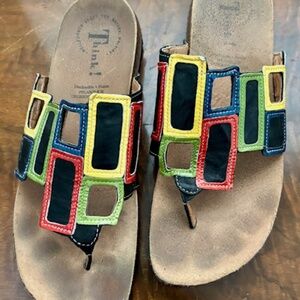 Sandals Womens, Think! Brand